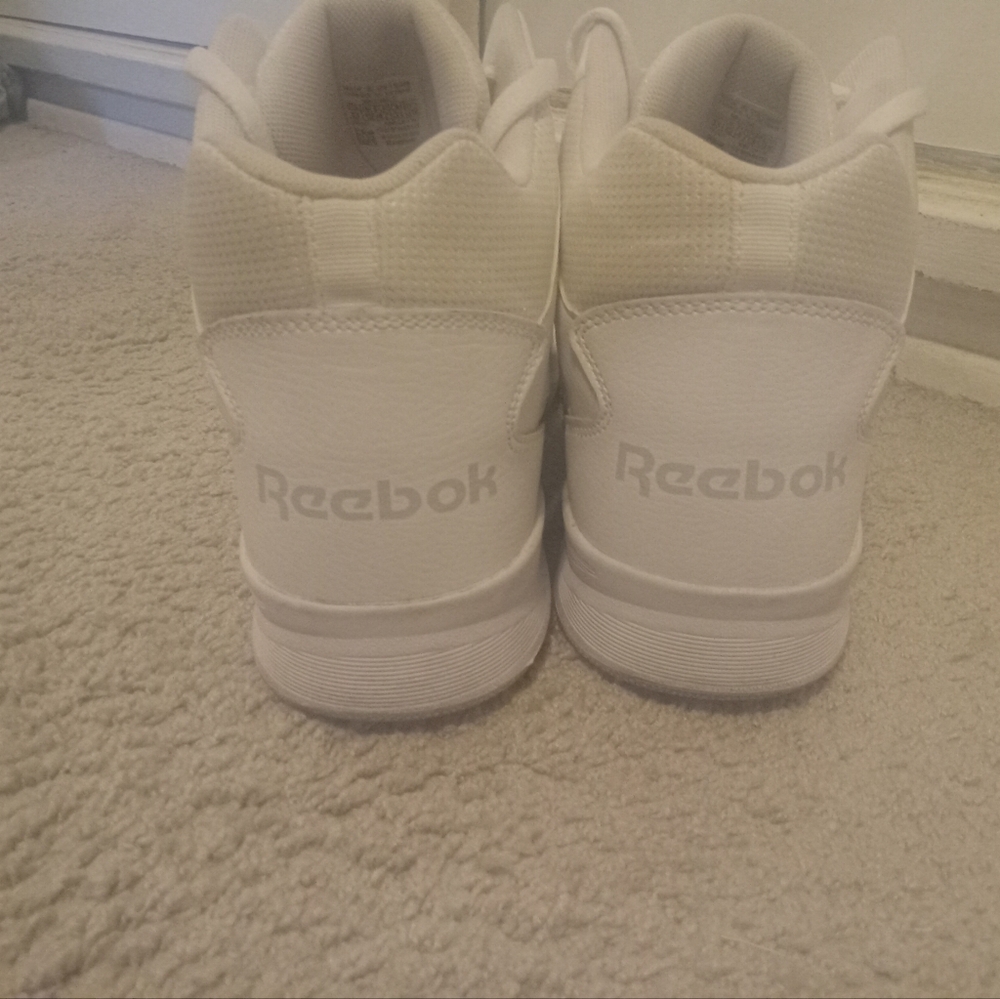 White High-Top Sneakers - Picture 4 of 4